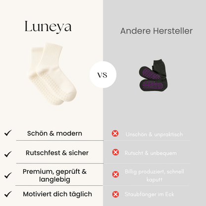 LUNEYA Grip-Socken