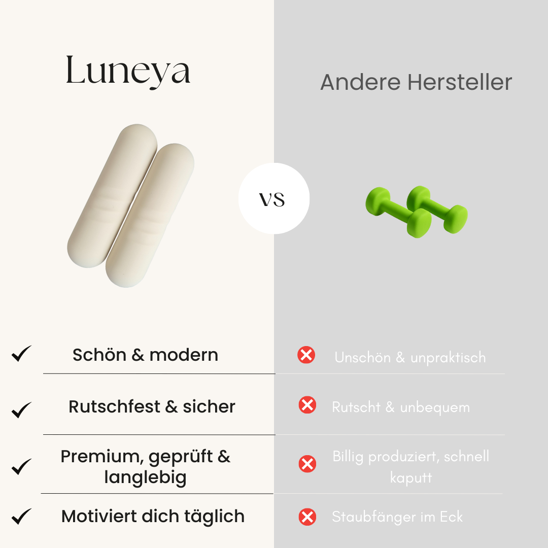 LUNEYA Hanteln "Balance Bars"